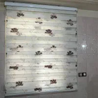 پرده زبرا کاملا نو و خوش نقشه|پرده، رانر، رومیزی|گلپایگان, |دیوار