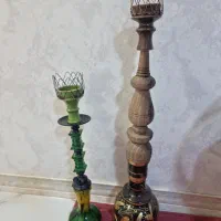 قلیان میوه ای تنه فلزی و تنه چوب گردو