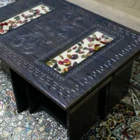 مبل هفت نفره و جلو مبلی|مبلمان خانگی و میز عسلی|رشت, جانبازان|دیوار