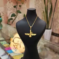 گردنبند دیسکو و پلاک فروهر بسیار زیبا|جواهرات|رشت, فلسطین|دیوار