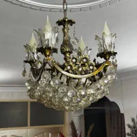 لوستر برنز|لوستر و چراغ آویز|میاندوآب, |دیوار