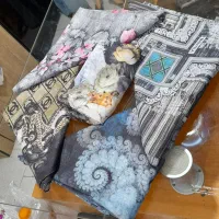 حراج انواع روسری در طرح و رنگهای متنوع|حراج|دامغان, |دیوار