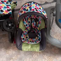 ست کالسکه و روروک و کریر|اسباب و اثاث بچه|اصفهان, باغ فدک|دیوار