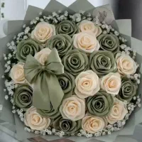دسته گل روبانی دسته گل عروسکی ـ دسته گل پروانه