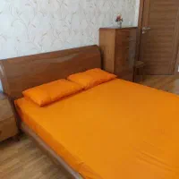 سرویس کامل تختخواب چوب دو نفره