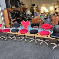 صندلی جکدار آرایشگاهی اپن وصندلی میزتحریر زیرقیمت