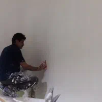 گچکاری،سفیدکاری،گچ خاک، لکه گیری