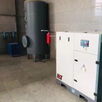 کمپرسور اسکرو صنعتی مرکزی در حد نو