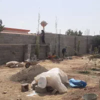 سنگفرش لاشه.موزائیک.سیمانکاری کف وبدنه.شیب بندی.|خدمات پیشه و مهارت|هشتگرد, شهرک ریحانه|دیوار