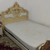 تخت خواب دو نفره سالم|تخت و سرویس خواب|پارس‌آباد, |دیوار