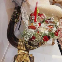 میز تلفن دو طبقه