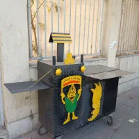 چرخ تنور بلال سیب زمینی