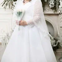 لباس عروس لباس نامزدی سایز ۴۶ ۴۸