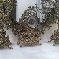 اینه شمعدان برنز|بوفه، ویترین، کنسول|تهران, نارمک جنوبی|دیوار
