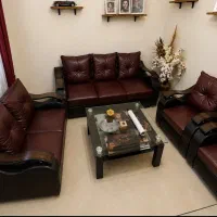مبل ۷ نفره چرمی