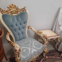 مبل کلاسیک ۷ نفره همیشه روش پارچه بوده|مبلمان خانگی و میز عسلی|رودهن, |دیوار