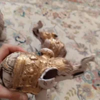 فیل دکوری سایز متوسطش گوشش شکسته بقیه سالمن|مجسمه، تندیس، ماکت|الیگودرز, |دیوار