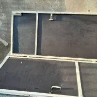 درب حیاط ماشین رو