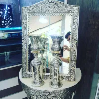 آینه و شمعدان قلمزنی