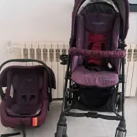 ست کالسکه و کریر بیبی فور لایف