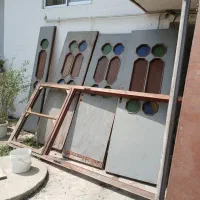 فروش تعدادی درب چوبی ورودی و اتاق خواب