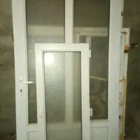 فروش پی وی سی دست دوم   دوتا در یه پنجره|مصالح و تجهیزات ساختمان|تنکمان, |دیوار