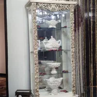 ویترین شیشه ای ۳ طبقه|بوفه، ویترین، کنسول|رشت, جانبازان|دیوار