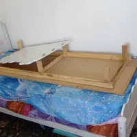 دو عدد تخت ی نفره همراه با تشک و رو تختی|تخت و سرویس خواب|الیگودرز, |دیوار
