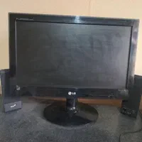 کامپیوتر کامل با مانیتور LED همراه با میز و صندلی|رایانه رومیزی|تهران, شمشیری|دیوار