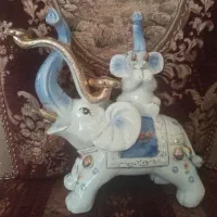 مجسمه چینی ، مجسمه فیل چینی