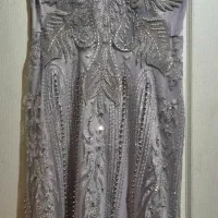 پیراهن مجلسی سنگ دوزی زنانه