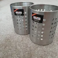 دو عدد جای قاشق و چنگال استیل یونیک نو