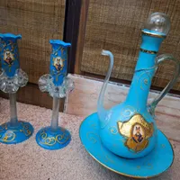 گلاب پاش و شمعدانی