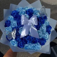 باکس و دسته گل(هدیه روز پدر)