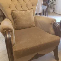 مبلمان کلاسیک 7نفره همراه با میز ناهارخوری 6نفره|مبلمان خانگی و میز عسلی|تهران, حکمت|دیوار