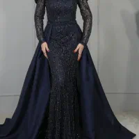 لباس مجلسی دو دامنه