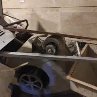 حلزونی کولر ابی به همراه بدنه کولر بدون دینام