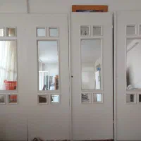درب چوبی