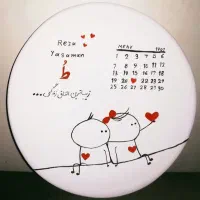 دیوارکوب ولنتاینی