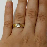 انگشتر طلای 18عیار|جواهرات|اهواز, شهرک رزمندگان|دیوار