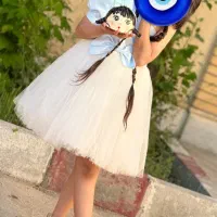 پیراهن عروسکی دخترانه