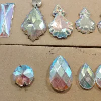 اویز  لوستر  هفت رنگ