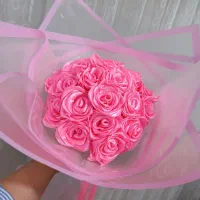 دسته گل روبانی|گل مصنوعی|دورود, |دیوار