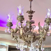 لوستر فرشته پر کار شرکتی در حد نو