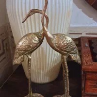 مجسمه برنزی درنا