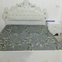 تخت دو نفره با تشک رویال طبی