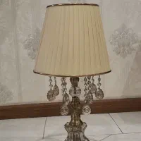 ست آباژور ایستاده و رومیزی کلاسیک کریستالی|چراغ خواب و آباژور|تهران, بازار|دیوار