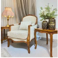 مبل استیل کلاسیک سلطنتی سه گل فرانسوی