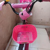 دوچرخه دخترانه صورتی سایز ۱۶|دوچرخه، اسکیت، اسکوتر|نسیم‌شهر, |دیوار