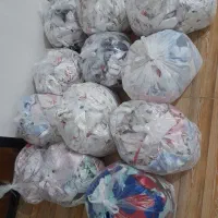 تیکه پارچه ساتن طرحدار